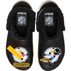 NFL Pittsburgh Steelers Classic Lined Clog - Crocs