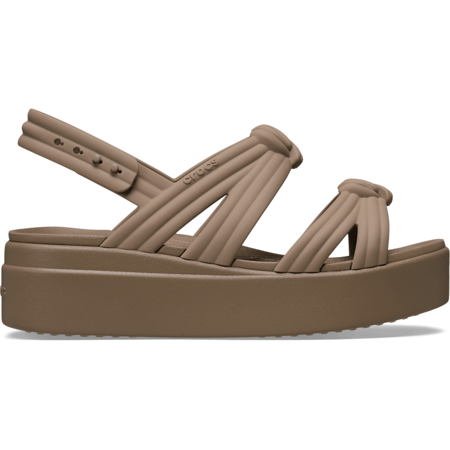Brooklyn Knot Low Wedge - Crocs