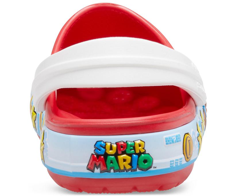 Boys Kids' Crocs Fun Lab Super Mario™ Lights Clog Flame | Crocs Clogs