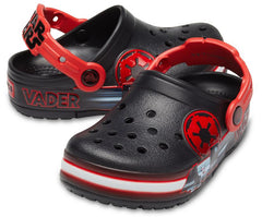 Boys Kids’ Crocs Fun Lab Darth Vader Lights Clog Black | Crocs Clogs