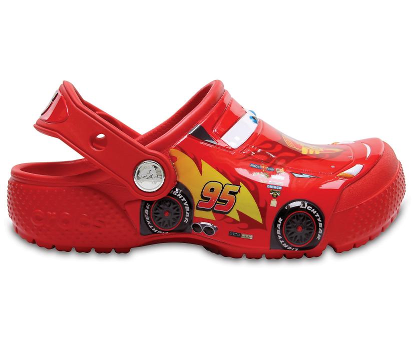 Boys Kids’ Crocs Fun Lab Disney And Pixar Cars Clog Flame | Crocs Clogs
