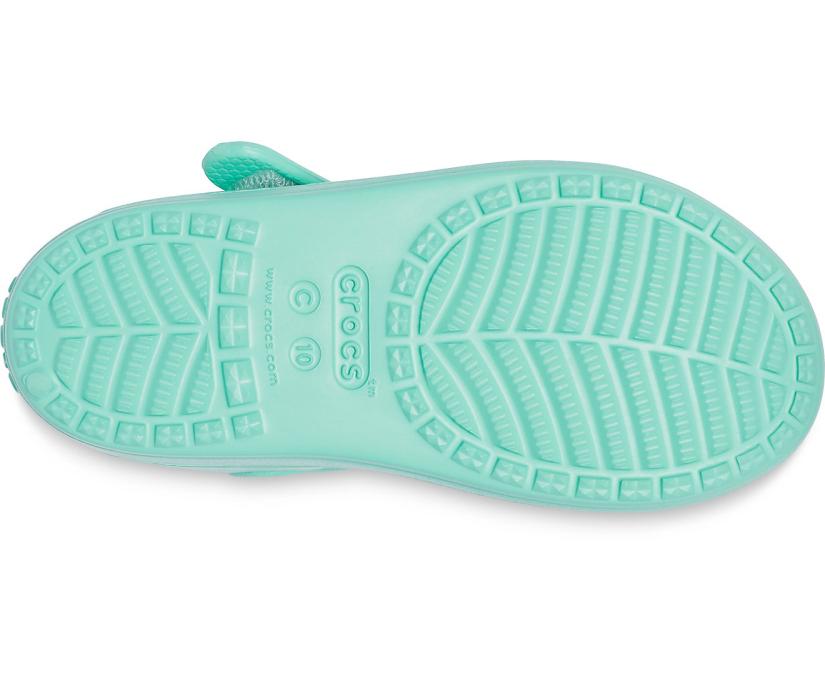 Girls Kids' Classic Cross-Strap Charm Sandal Pistachio | Crocs Sandals