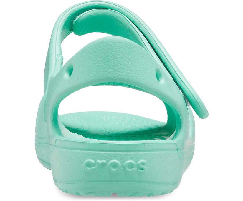 Girls Kids' Classic Cross-Strap Charm Sandal Pistachio | Crocs Sandals