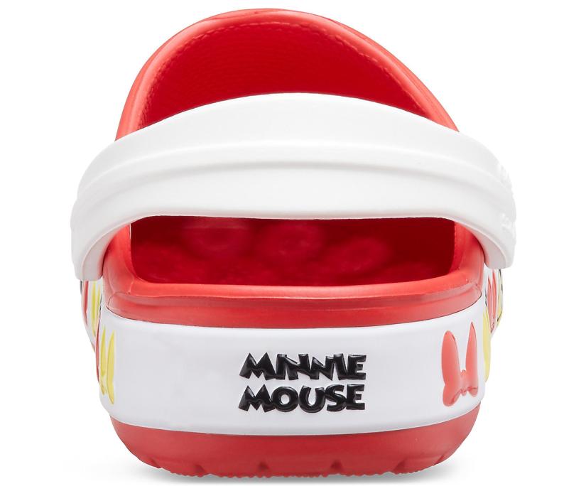 Girls Kids' Crocs Fun Lab Disney Minnie Mouse Band Clog Flame | Crocs Clogs