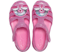 Girls Kids' Crocs Isabella Charm Sandal Pink Lemonade | Crocs Sandals