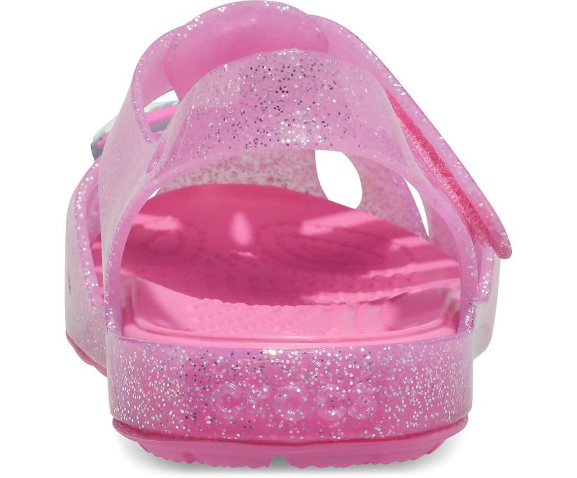 Girls Kids' Crocs Isabella Charm Sandal Pink Lemonade | Crocs Sandals