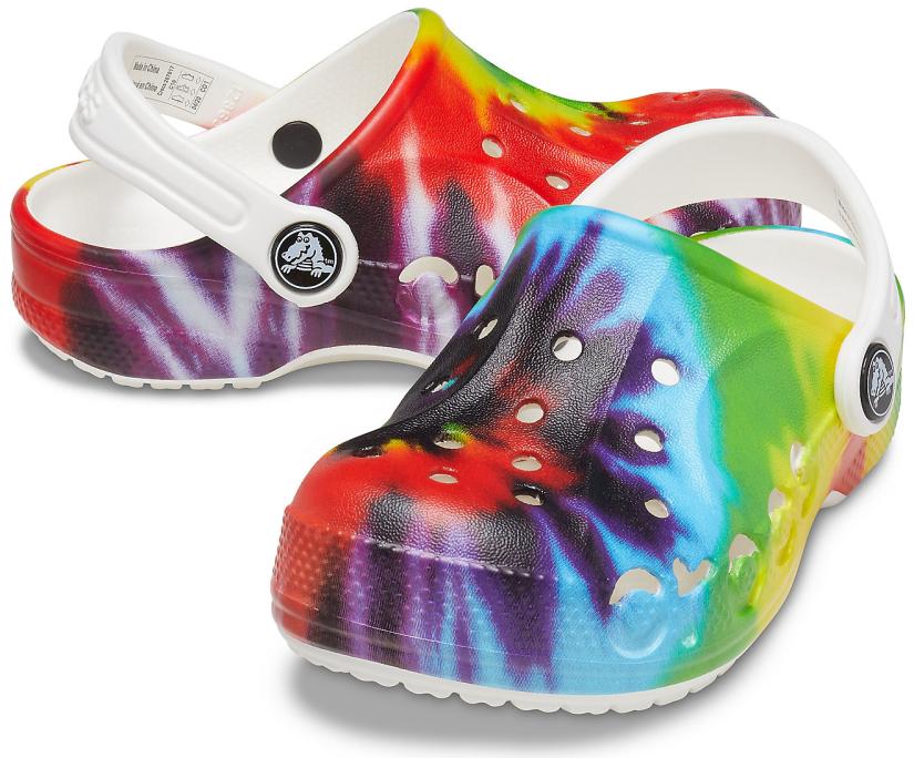 Girls/Boys Kids' Baya Graphic Clog Multi | Crocs Clogs