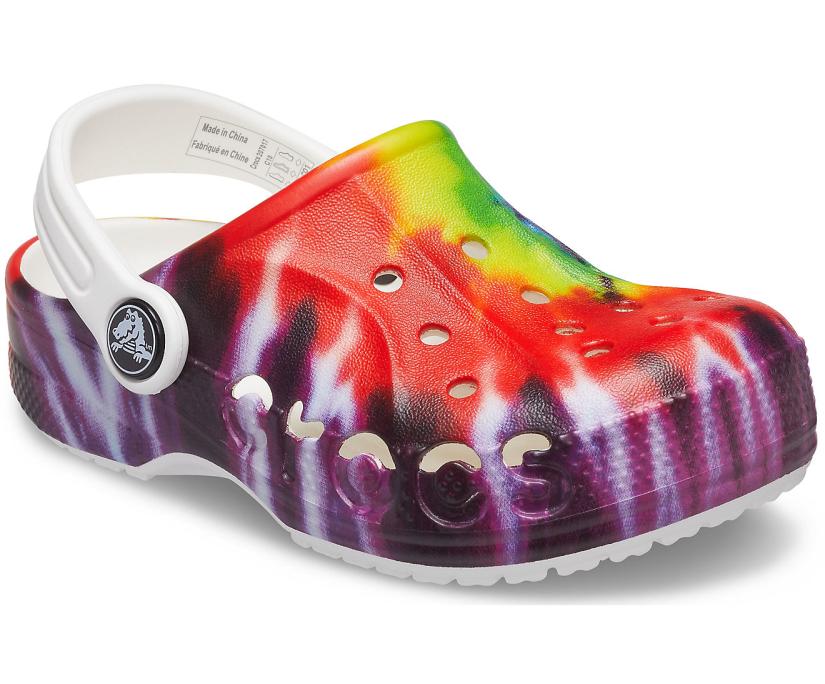 Girls/Boys Kids' Baya Graphic Clog Multi | Crocs Clogs