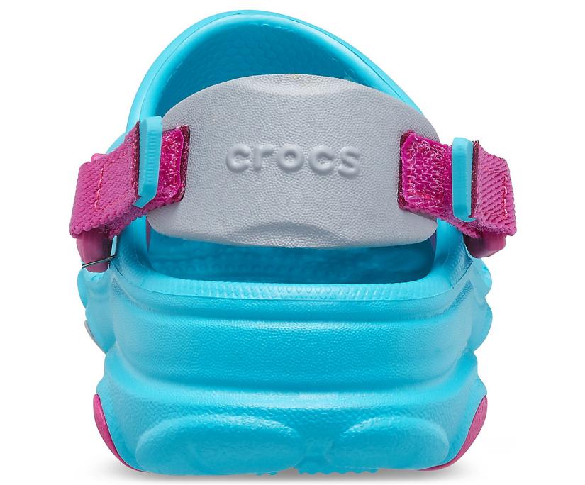 Girls/Boys Kids' Classic All-Terrain Clog Digital Aqua | Crocs Clogs