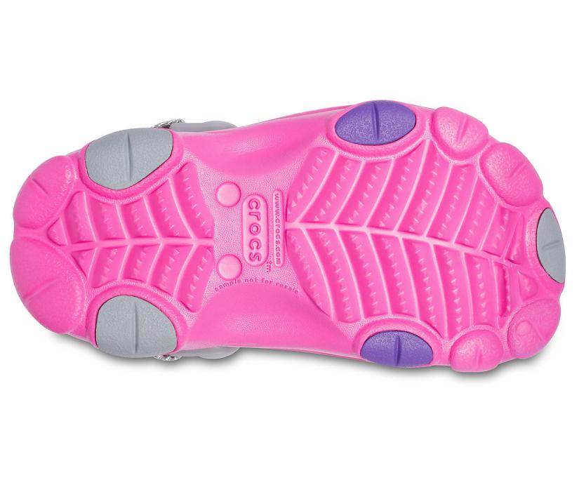 Girls/Boys Kids' Classic All-Terrain Clog Electric Pink | Crocs Clogs