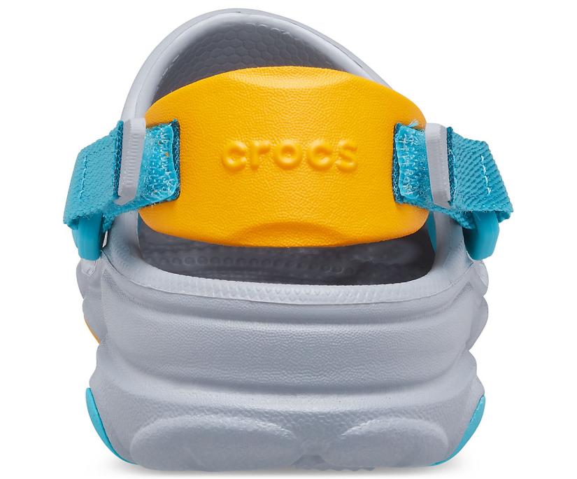 Girls/Boys Kids' Classic All-Terrain Clog Light Grey | Crocs Clogs