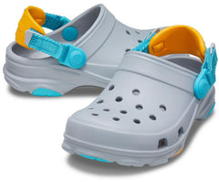 Girls/Boys Kids' Classic All-Terrain Clog Light Grey | Crocs Clogs