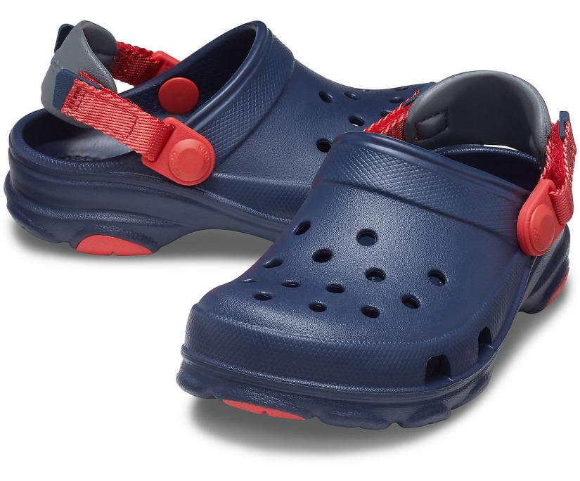 Girls/Boys Kids' Classic All-Terrain Clog Navy | Crocs Clogs