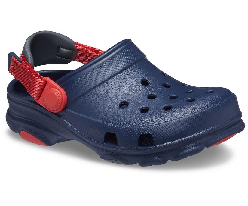 Girls/Boys Kids' Classic All-Terrain Clog Navy | Crocs Clogs