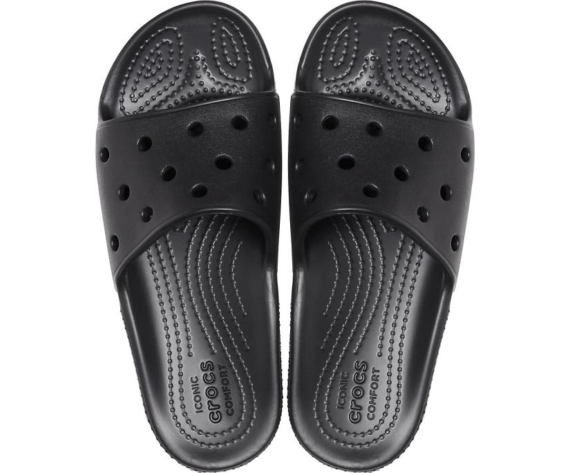 Girls/Boys Kids' Classic Crocs Slide Black | Crocs Sandals