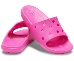 Girls/Boys Kids' Classic Crocs Slide Electric Pink | Crocs Sandals