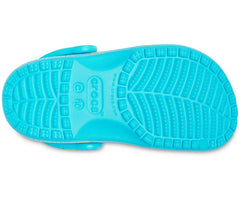 Girls/Boys Kids' Classic Food Print Clog Digital Aqua | Crocs Clogs