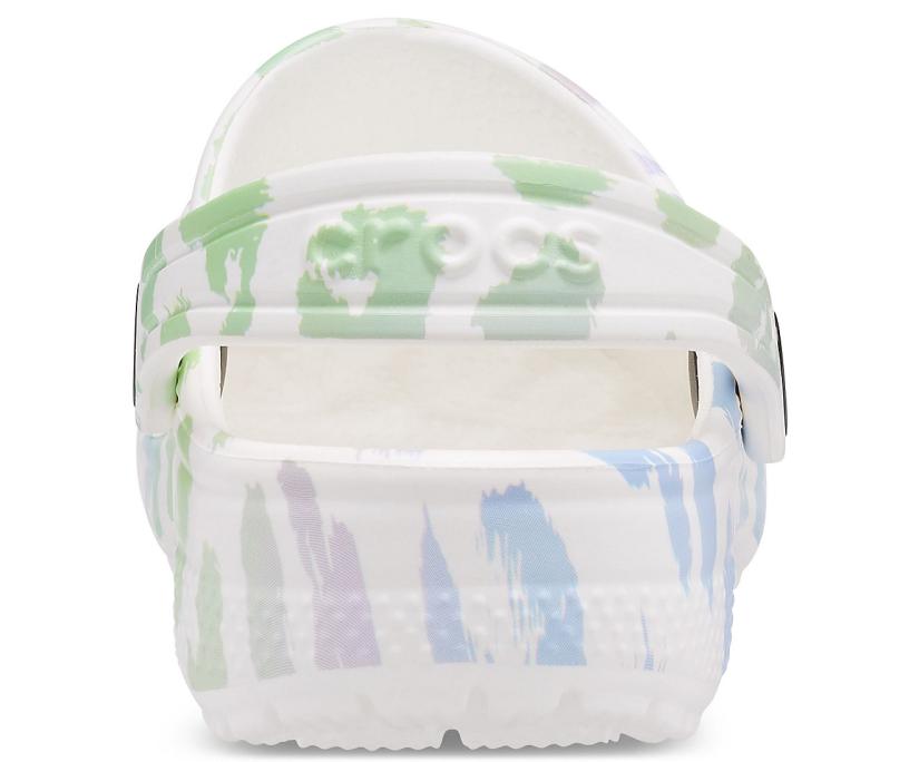 Girls/Boys Kids' Classic Out Of This World II Clog White/leopard | Crocs Clogs