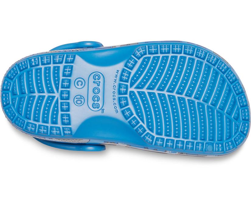 Girls/Boys Kids' Classic Shark Clog Prep Blue | Crocs Clogs