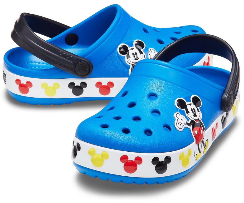 Girls/Boys Kids' Crocs Fun Lab Disney Mickey Mouse Band Clog Bright Cobalt | Crocs Clogs