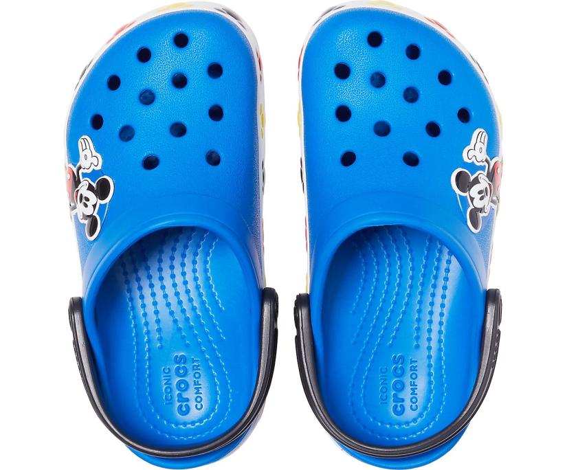 Girls/Boys Kids' Crocs Fun Lab Disney Mickey Mouse Band Clog Bright Cobalt | Crocs Clogs