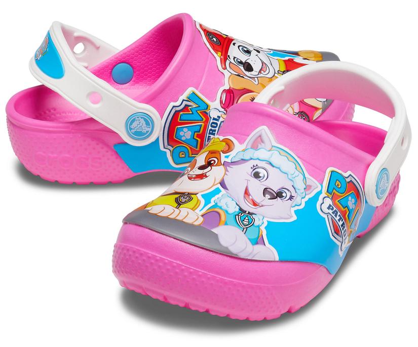 Girls/Boys Kids' Crocs Fun Lab Paw Patrol™ Clog Electric Pink | Crocs Clogs