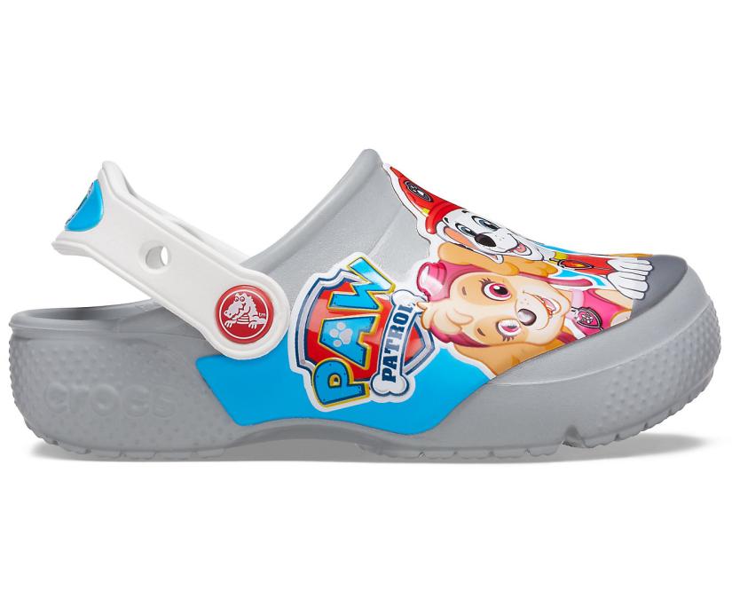 Girls/Boys Kids' Crocs Fun Lab Paw Patrol™ Clog Light Grey | Crocs Clogs