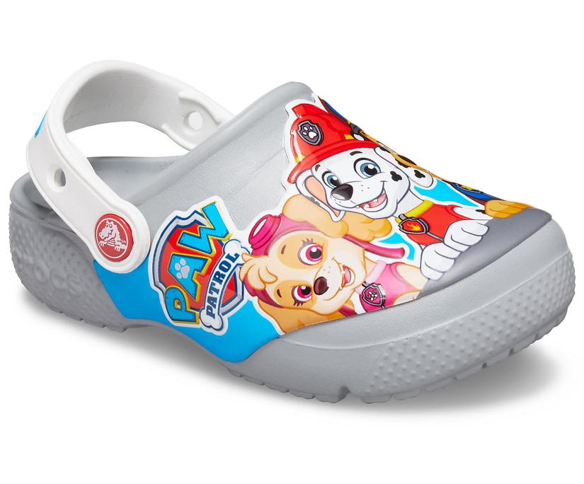 Girls/Boys Kids' Crocs Fun Lab Paw Patrol™ Clog Light Grey | Crocs Clogs
