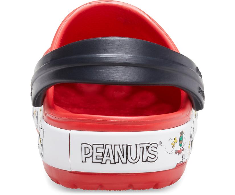 Girls/Boys Kids' Crocs Fun Lab Snoopy® Woodstock® Clog Flame | Crocs Clogs