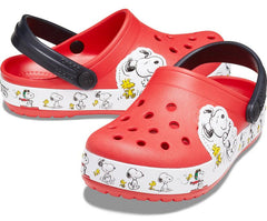 Girls/Boys Kids' Crocs Fun Lab Snoopy® Woodstock® Clog Flame | Crocs Clogs
