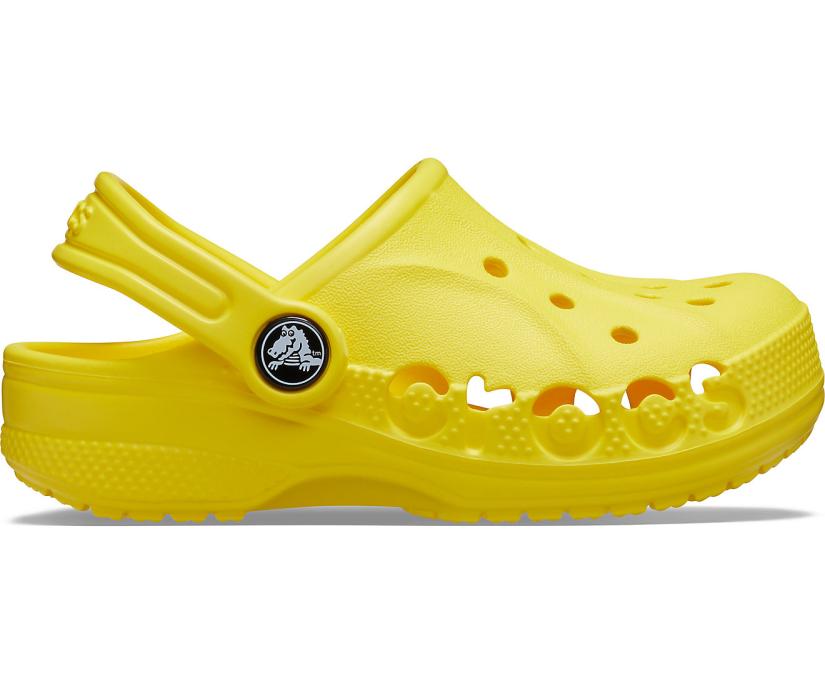 Girls/Boys Kids’ Baya Clog Lemon | Crocs Clogs
