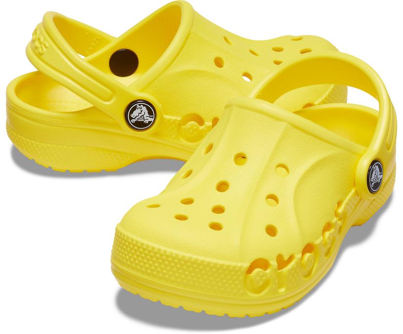 Girls/Boys Kids’ Baya Clog Lemon | Crocs Clogs