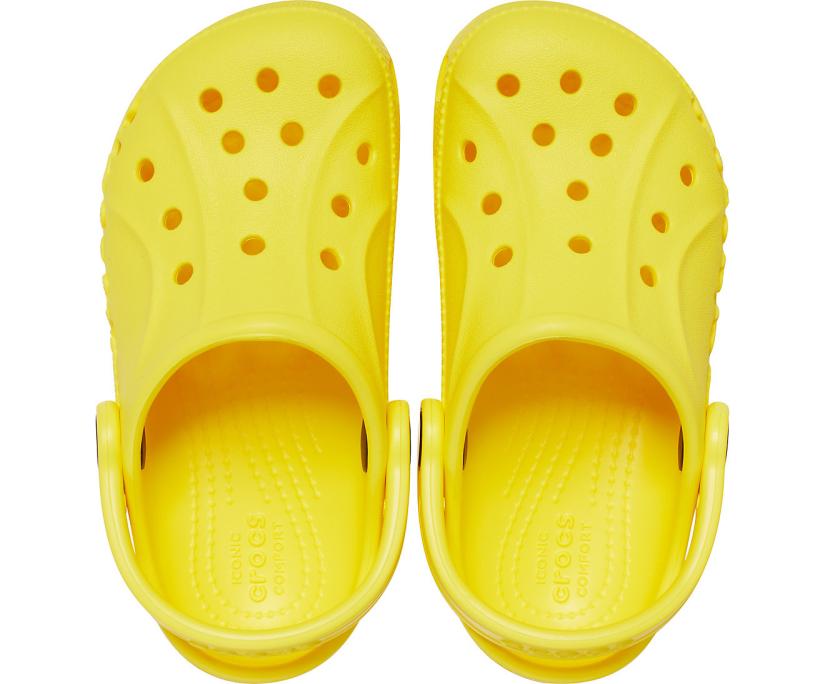 Girls/Boys Kids’ Baya Clog Lemon | Crocs Clogs