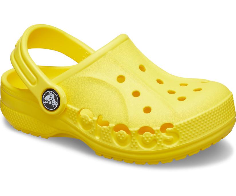Girls/Boys Kids’ Baya Clog Lemon | Crocs Clogs