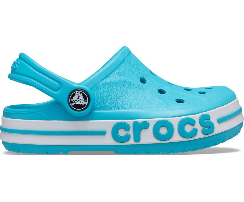 Girls/Boys Kids’ Bayaband Clog Digital Aqua | Crocs Clogs