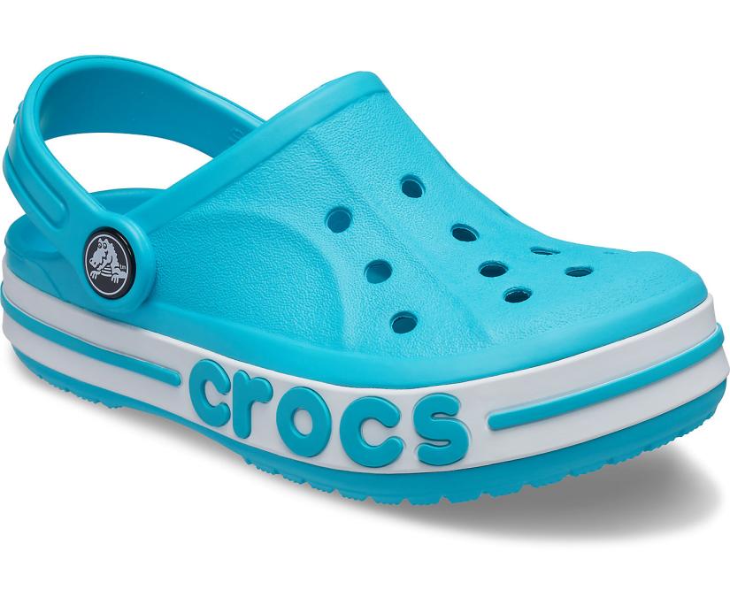 Girls/Boys Kids’ Bayaband Clog Digital Aqua | Crocs Clogs