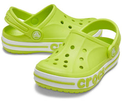 Girls/Boys Kids’ Bayaband Clog Lime Punch | Crocs Clogs