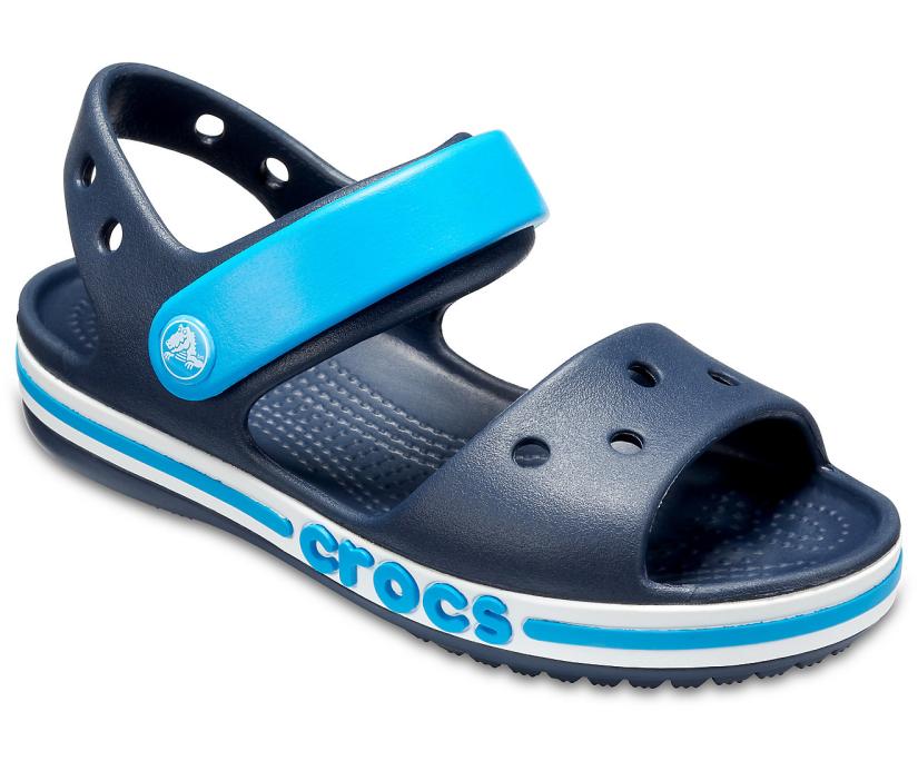 Girls/Boys Kids’ Bayaband Sandal Navy | Crocs Sandals