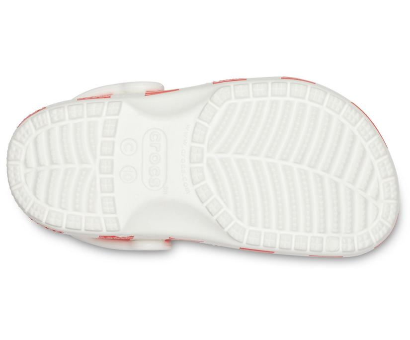 Girls/Boys Kids’ Classic American Flag Clog White / Multi | Crocs Clogs