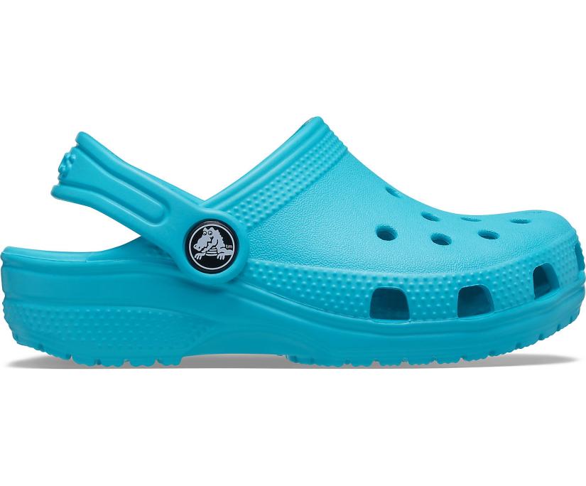 Girls/Boys Kids’ Classic Clog Digital Aqua | Crocs Clogs
