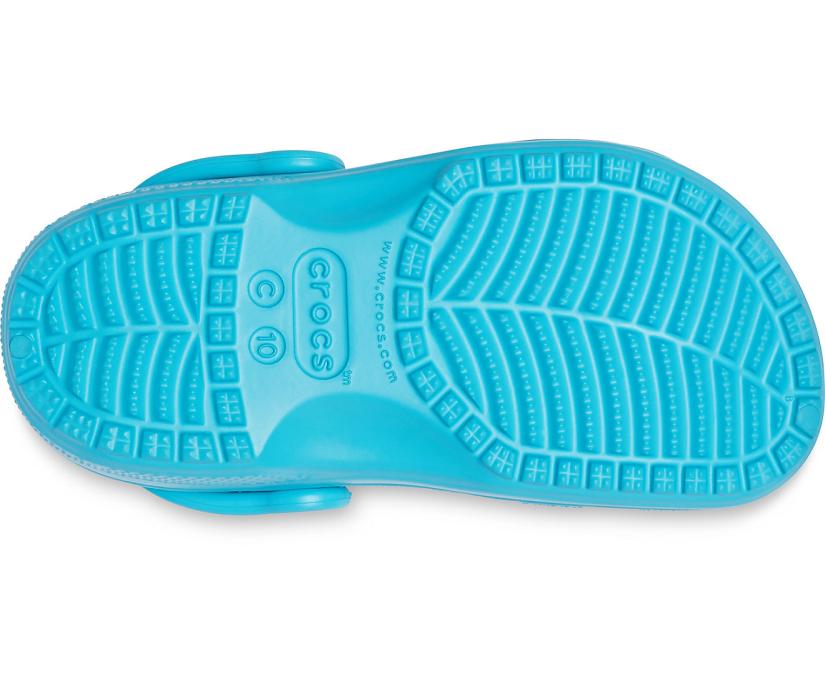 Girls/Boys Kids’ Classic Clog Digital Aqua | Crocs Clogs