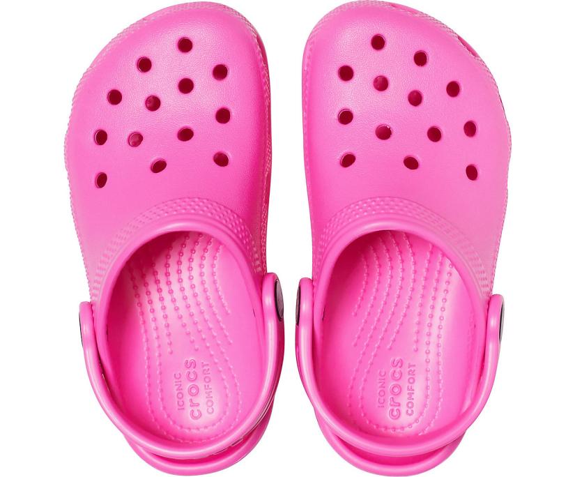 Girls/Boys Kids’ Classic Clog Electric Pink | Crocs Clogs