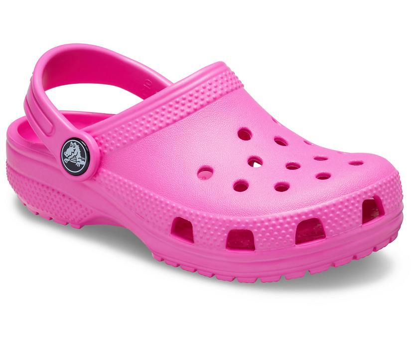 Girls/Boys Kids’ Classic Clog Electric Pink | Crocs Clogs