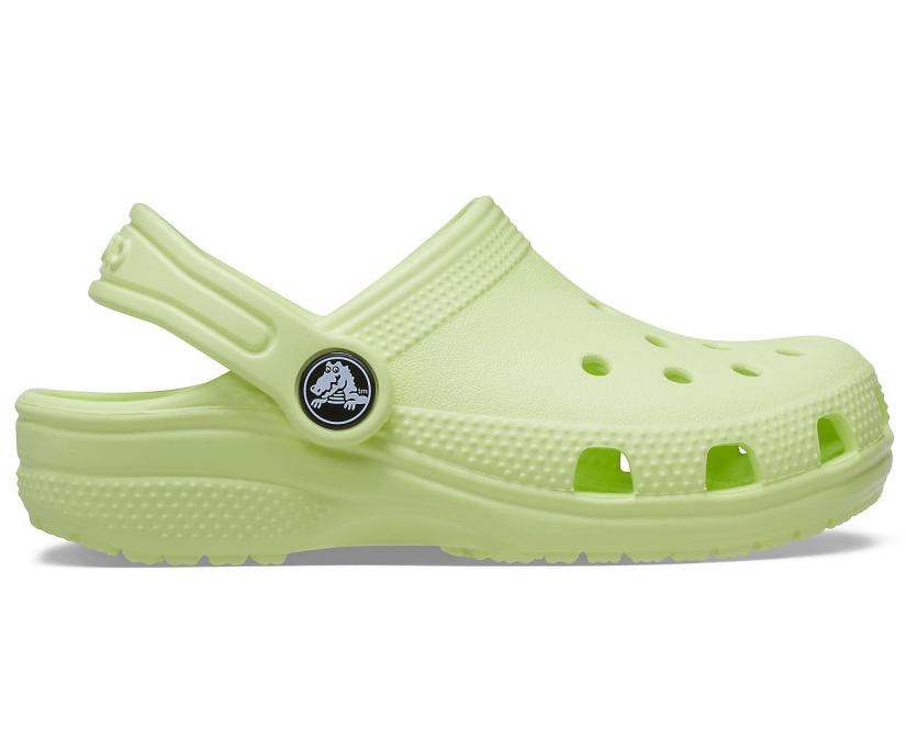 Girls/Boys Kids’ Classic Clog Lime Zest | Crocs Clogs