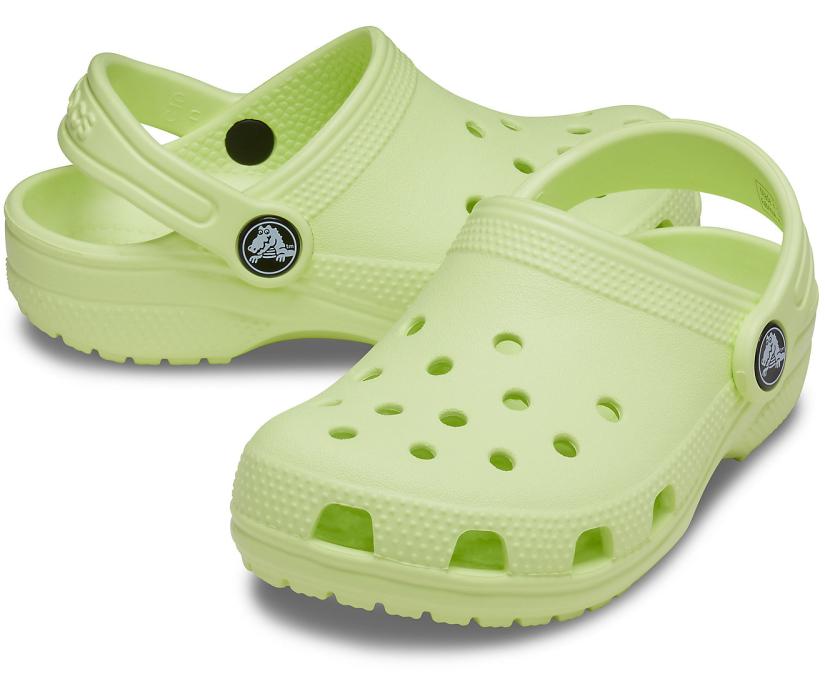 Girls/Boys Kids’ Classic Clog Lime Zest | Crocs Clogs