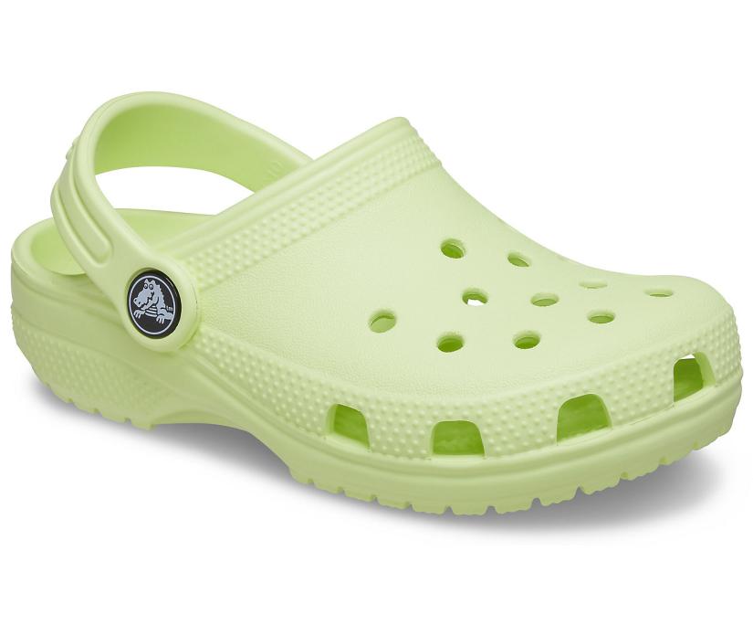 Girls/Boys Kids’ Classic Clog Lime Zest | Crocs Clogs