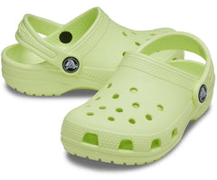Girls/Boys Kids’ Classic Clog Lime Zest | Crocs Clogs
