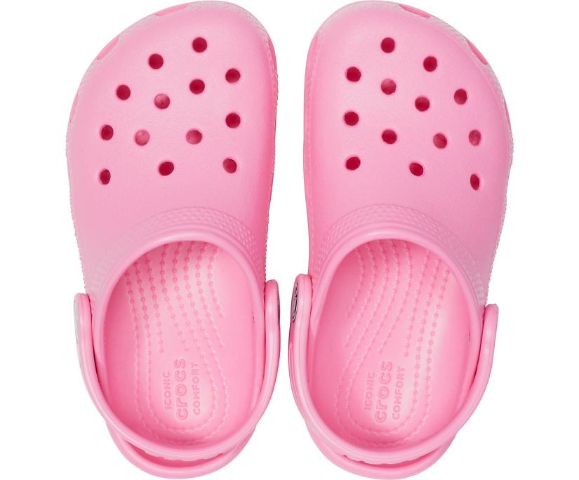 Girls/Boys Kids’ Classic Clog Pink Lemonade | Crocs Clogs