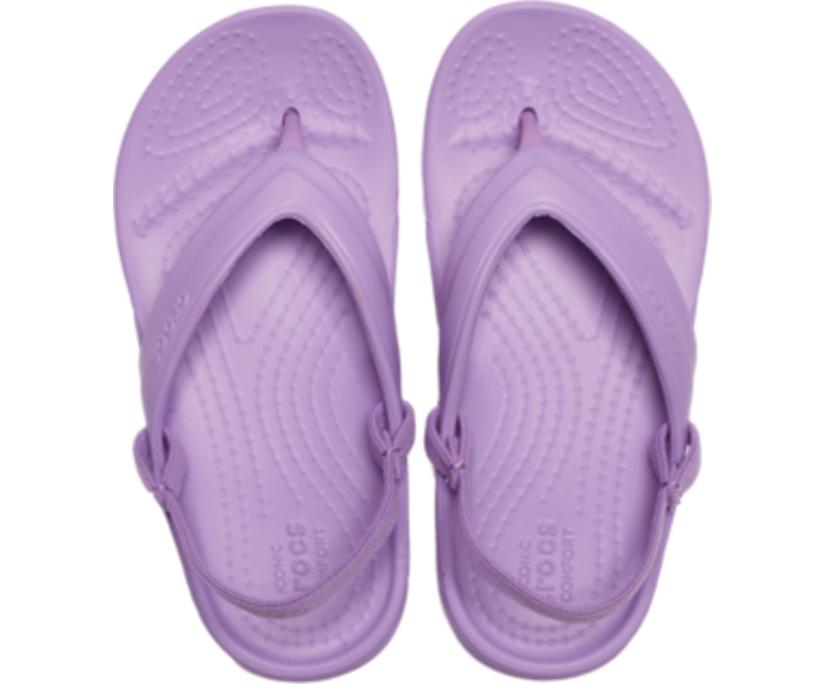 Girls/Boys Kids’ Classic Flip Orchid | Crocs Sandals