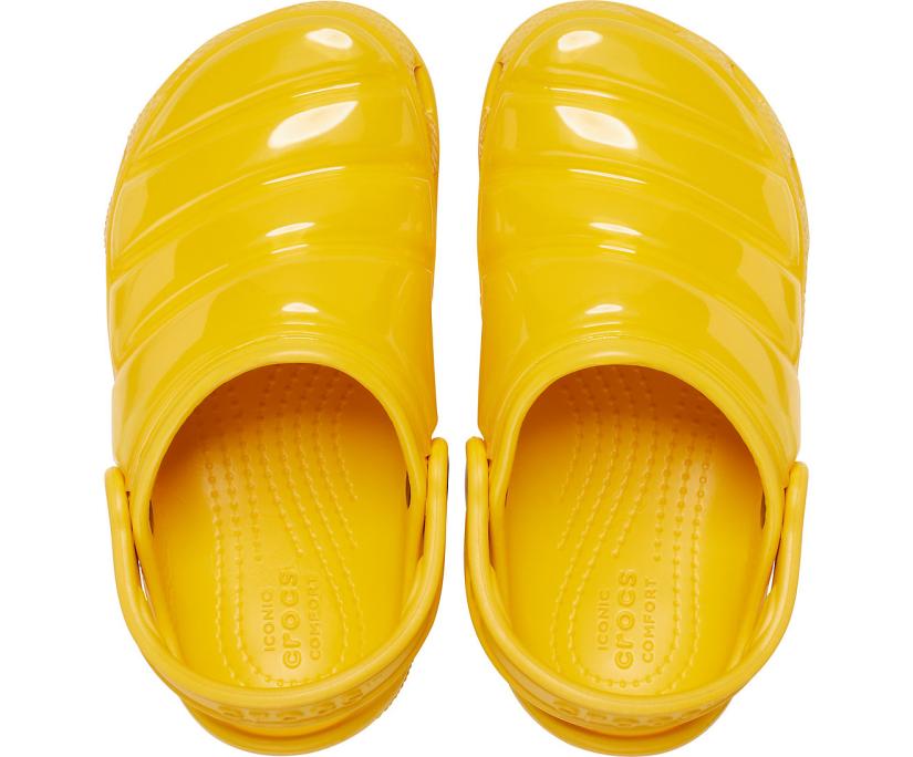 Girls/Boys Kids’ Classic Neo Puff Clog Canary | Crocs Clogs